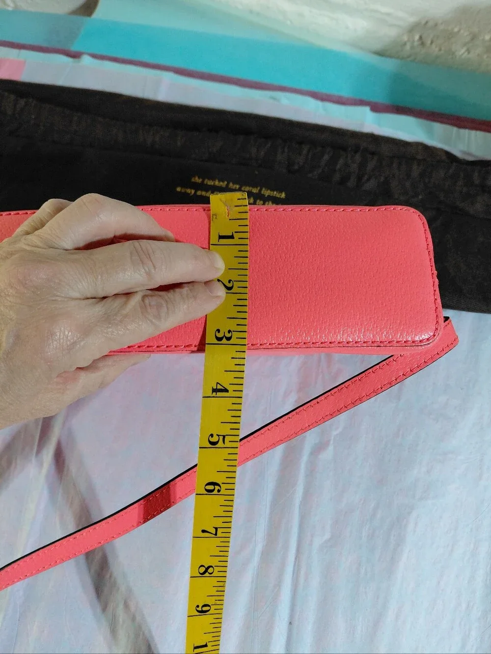 Kate Spade New York Hot Pink Wellesley Hanna Sweatheart Leather Bag NWOT